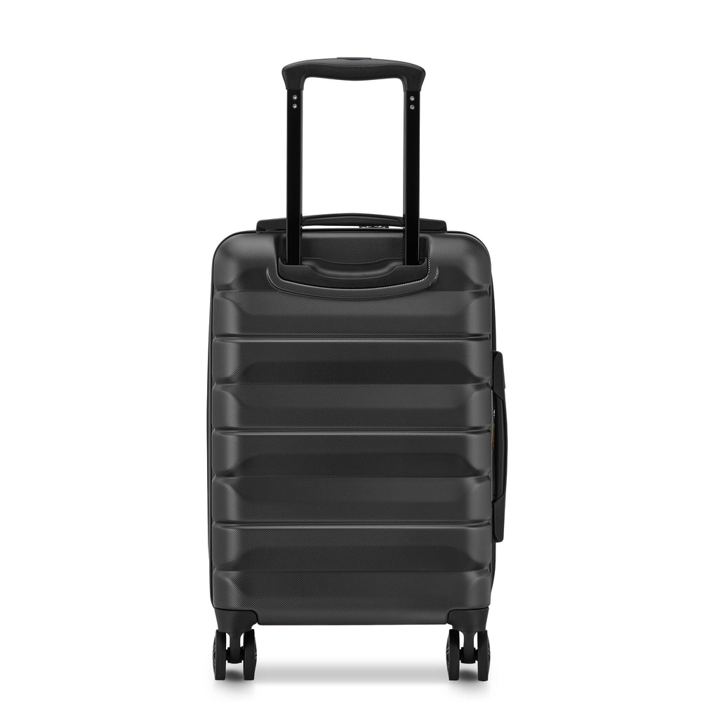 AIR ARMOUR Expandable Cabin Suitcase 55 CM BLACK Promotional Price