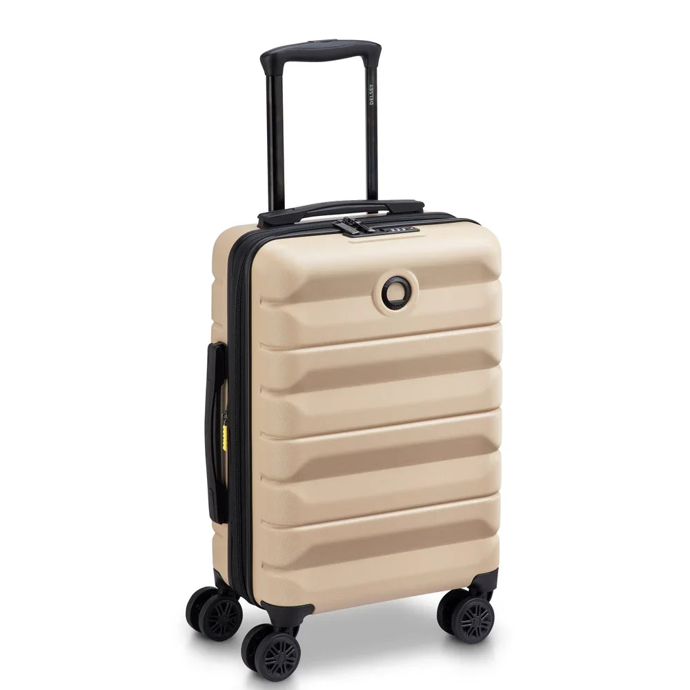 AIR ARMOUR Expandable Cabin Suitcase 55 CM BLACK Promotional Price