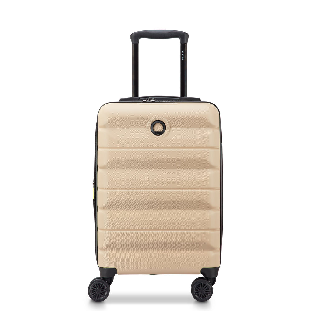 AIR ARMOUR Expandable Cabin Suitcase 55 CM BLACK Promotional Price