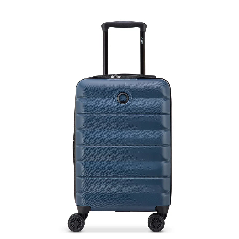 AIR ARMOUR Expandable Cabin Suitcase 55 CM BLACK Promotional Price