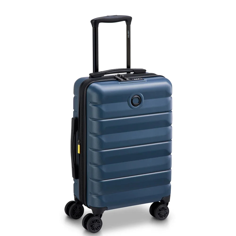 AIR ARMOUR Expandable Cabin Suitcase 55 CM BLACK Promotional Price