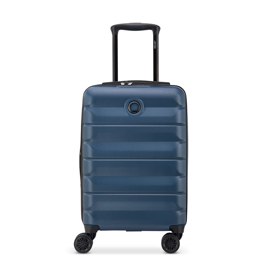 AIR ARMOUR Expandable Cabin Suitcase 55 CM BLACK Promotional Price