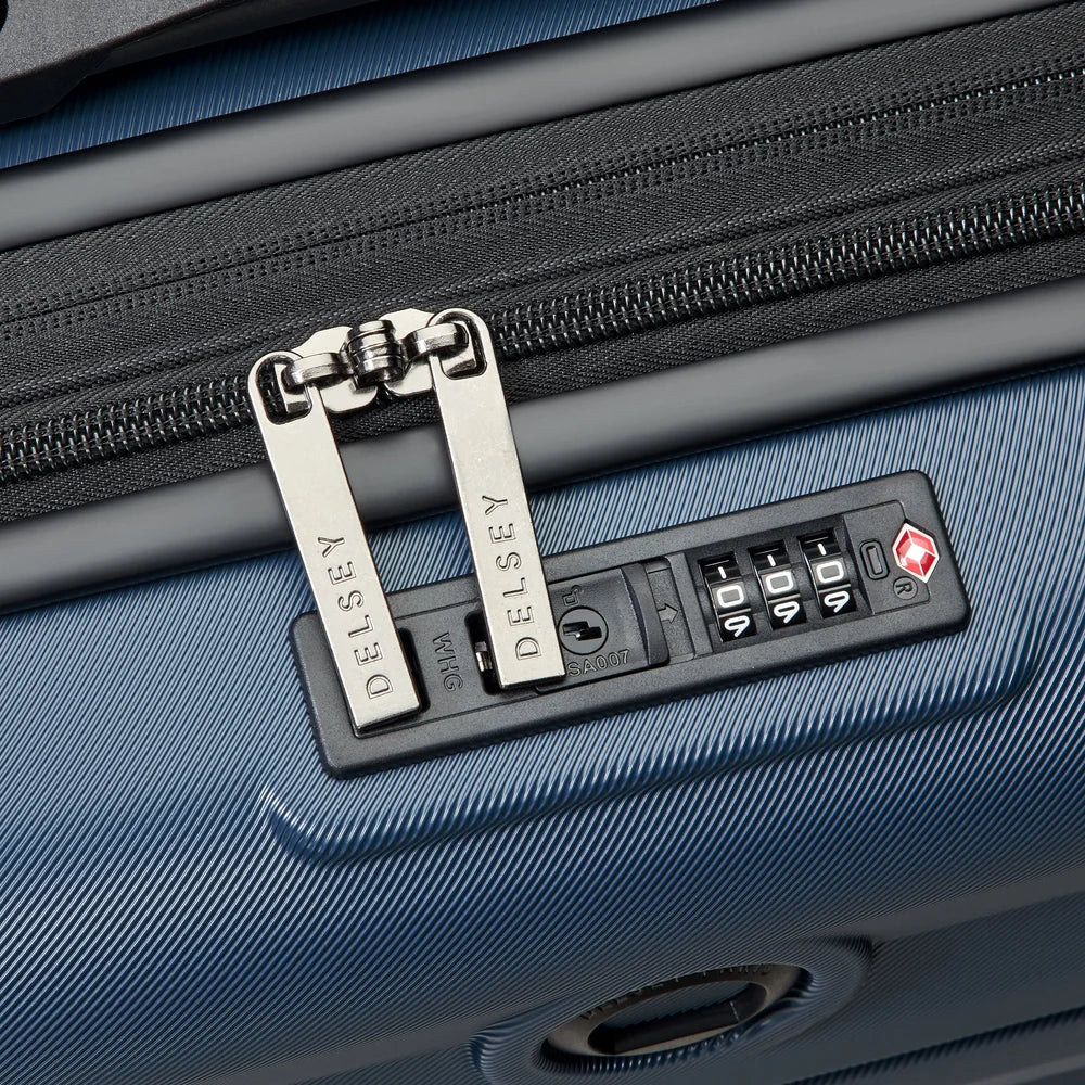 AIR ARMOUR Expandable Cabin Suitcase 55 CM BLACK Promotional Price