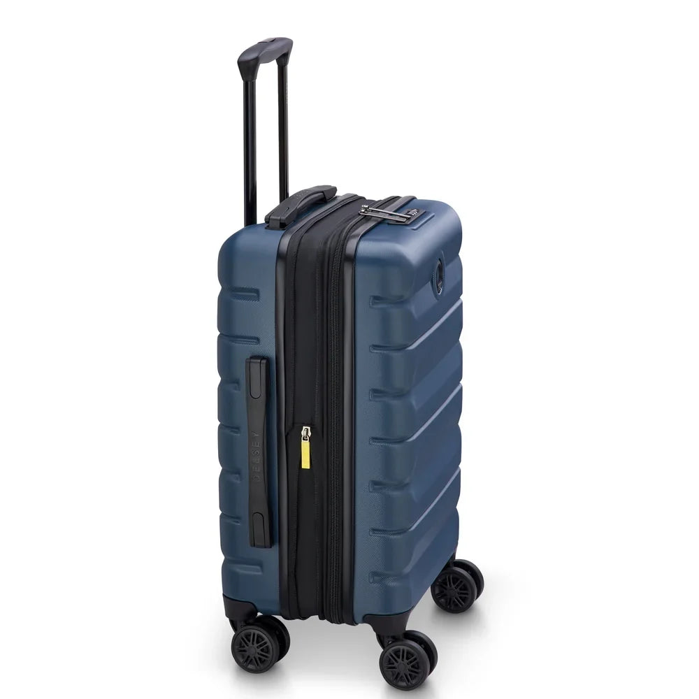 AIR ARMOUR Expandable Cabin Suitcase 55 CM BLACK Promotional Price