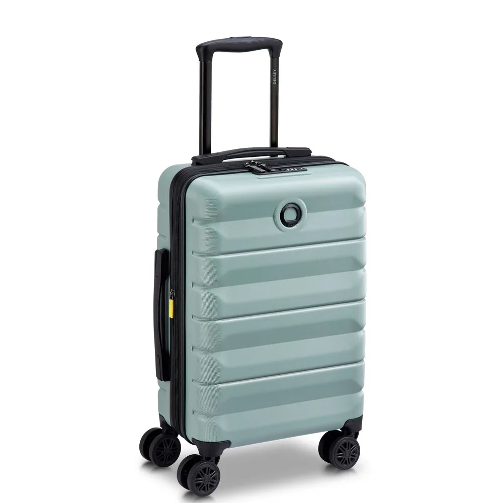 AIR ARMOUR Expandable Cabin Suitcase 55 CM BLACK Promotional Price