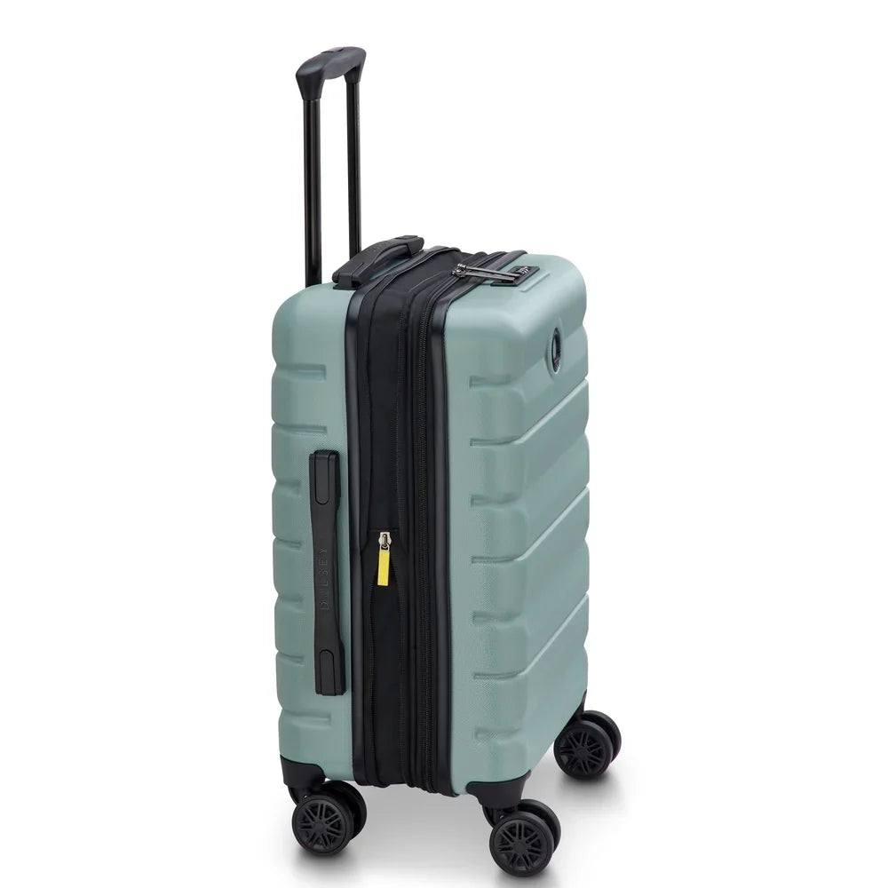 AIR ARMOUR Expandable Cabin Suitcase 55 CM BLACK Promotional Price