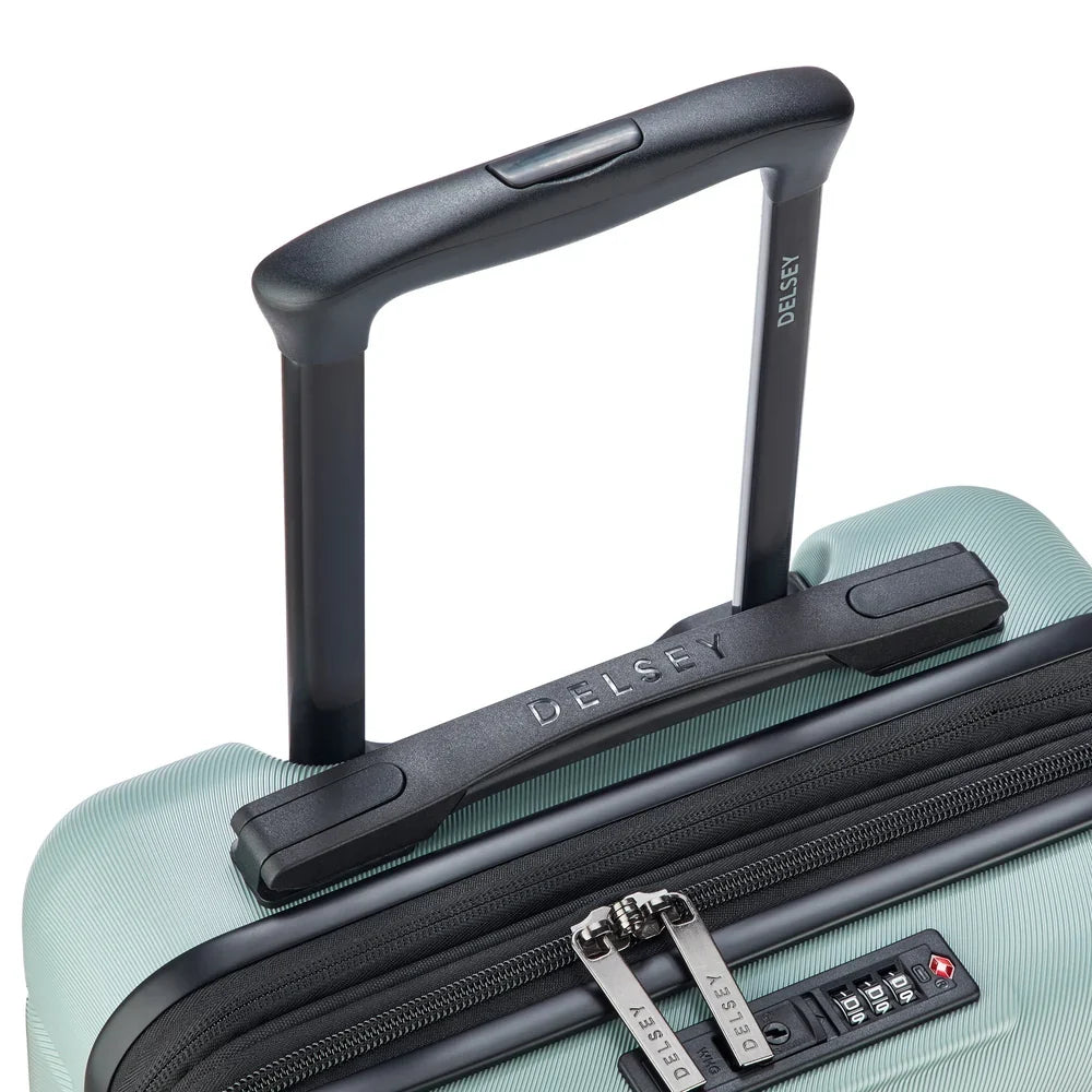 AIR ARMOUR Expandable Cabin Suitcase 55 CM BLACK Promotional Price