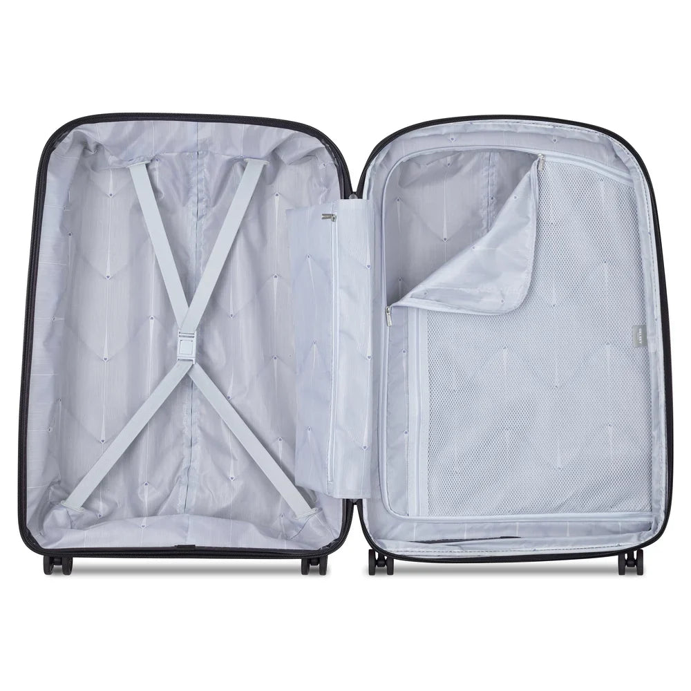 BELMONT PLUS Suitcase Check-In Expandable 76 CM ZINC BLUE Promotional Price