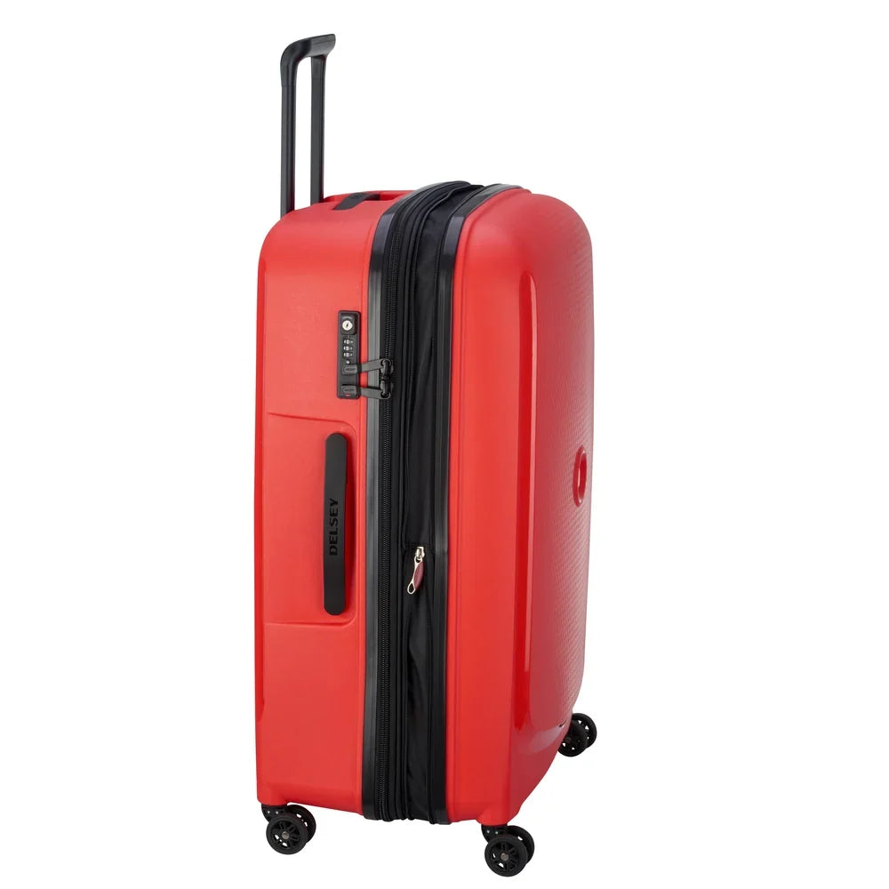 BELMONT PLUS Suitcase Check-In Expandable 76 CM ZINC BLUE Promotional Price