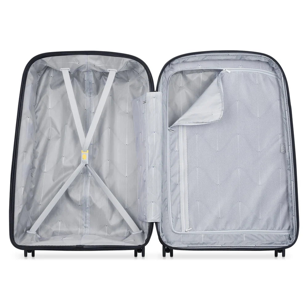 BELMONT PLUS Suitcase Check-In Expandable 76 CM ZINC BLUE Promotional Price