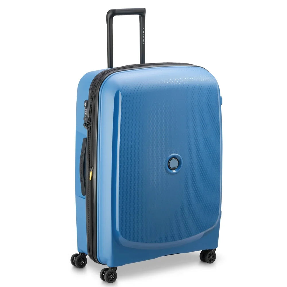 BELMONT PLUS Suitcase Check-In Expandable 76 CM ZINC BLUE Promotional Price