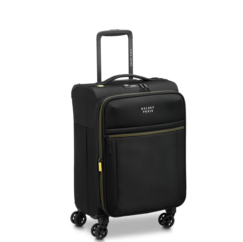 BROCHANT 3 Suitcase Cabin Expandable 55 CM NAVY Promotional Price