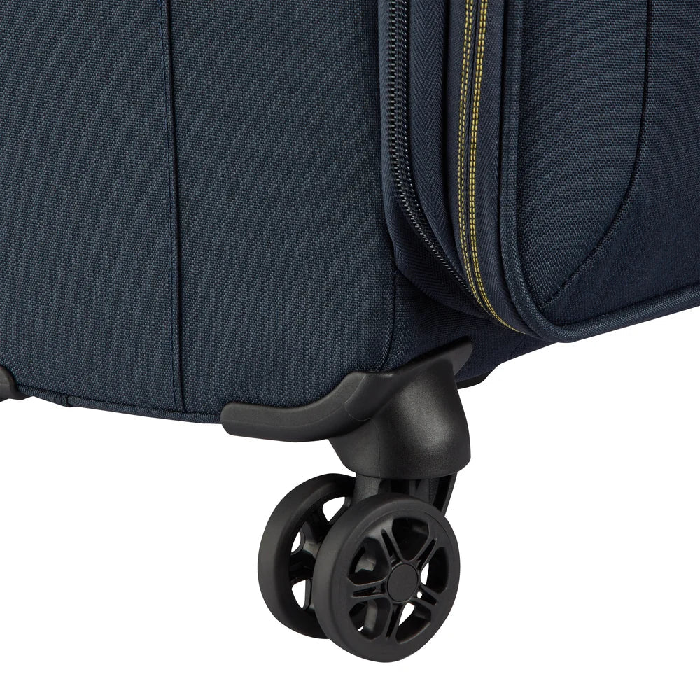 BROCHANT 3 Suitcase Cabin Expandable 55 CM NAVY Promotional Price