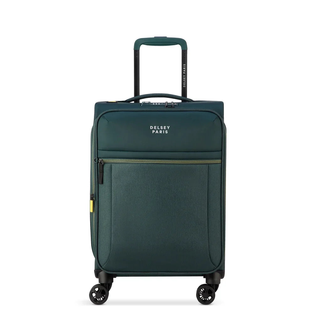 BROCHANT 3 Suitcase Cabin Expandable 55 CM NAVY Promotional Price