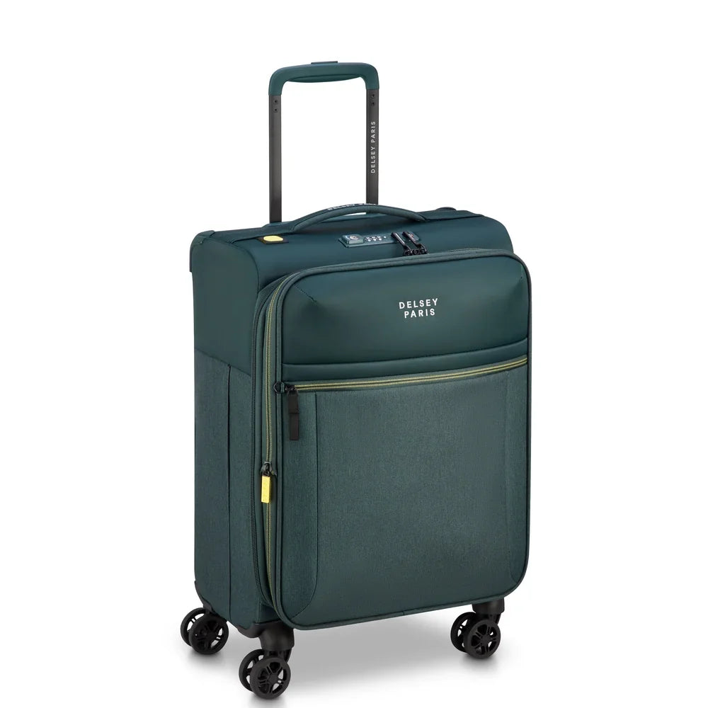 BROCHANT 3 Suitcase Cabin Expandable 55 CM NAVY Promotional Price