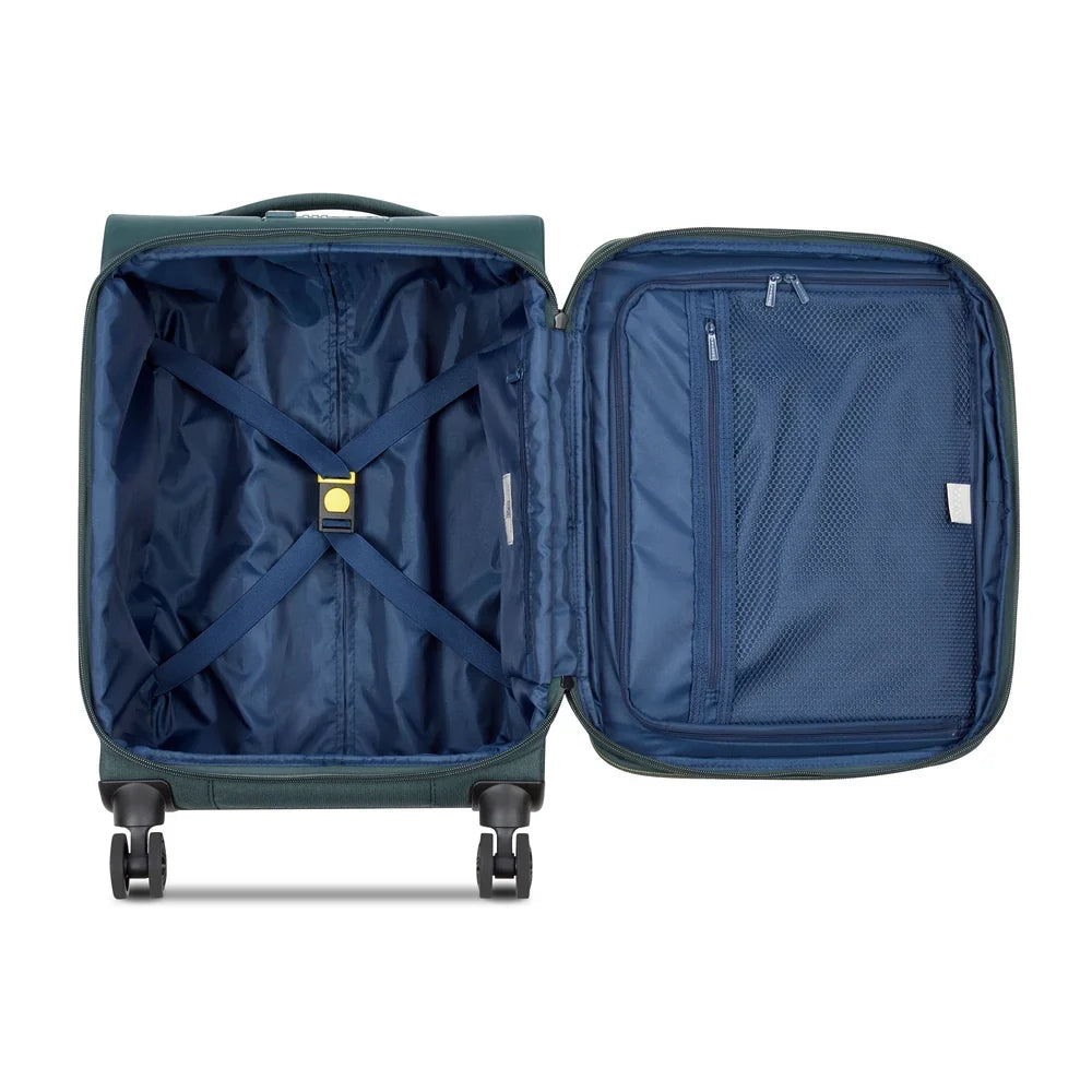 BROCHANT 3 Suitcase Cabin Expandable 55 CM NAVY Promotional Price