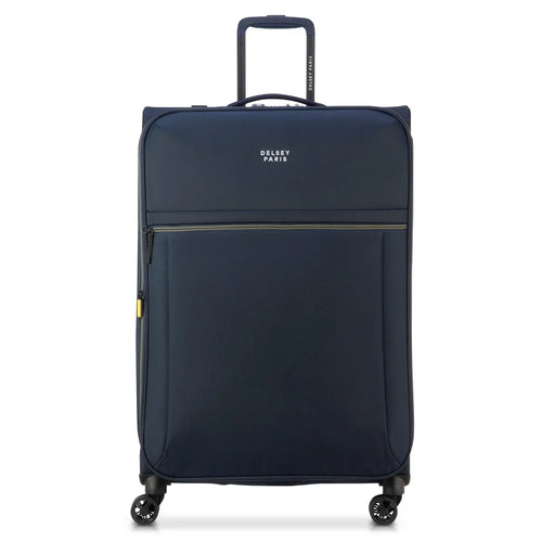 BROCHANT 3 Suitcase Check-In Expandable 78 CM DEEP BLACK Promotional Price