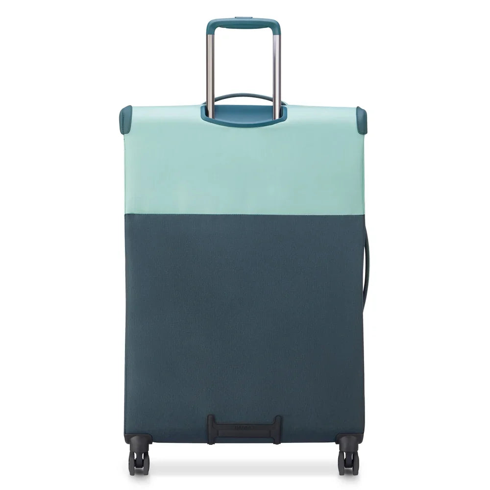 BROCHANT 3 Suitcase Check-In Expandable 78 CM DEEP BLACK Promotional Price