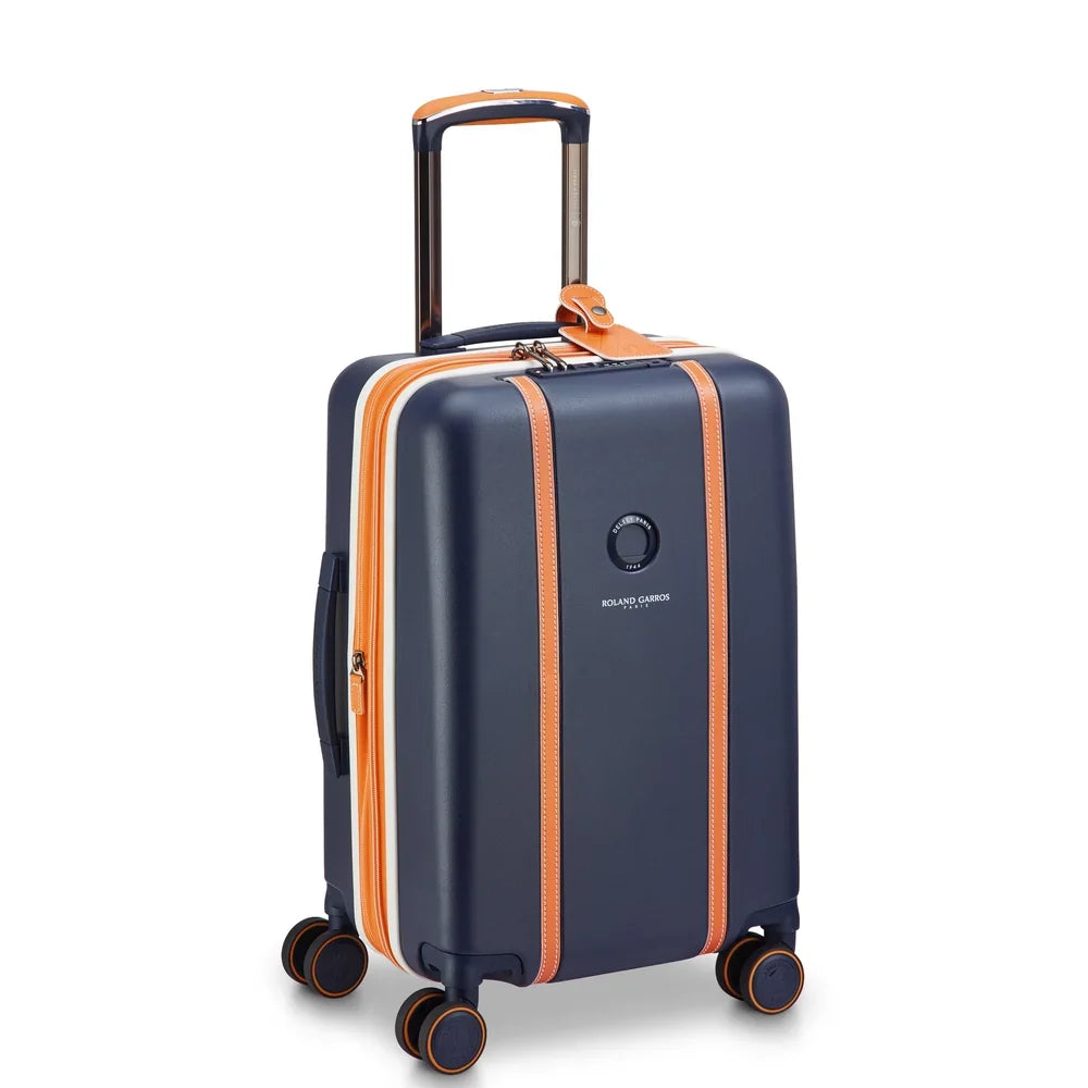 CADENCE Suitcase Cabin Expandable 55 CM NAVY BLUE Promotional Price