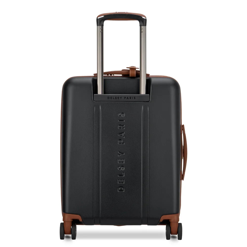 CADENCE Suitcase Cabin slim Expandable 54.5 CM BLACK Promotional Price