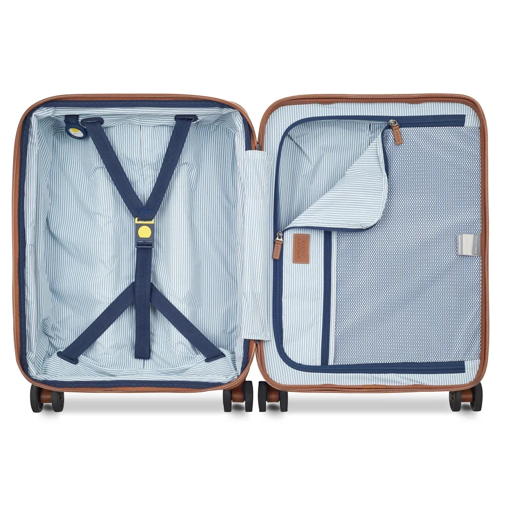 CADENCE Suitcase Cabin slim Expandable 54.5 CM BLACK Promotional Price
