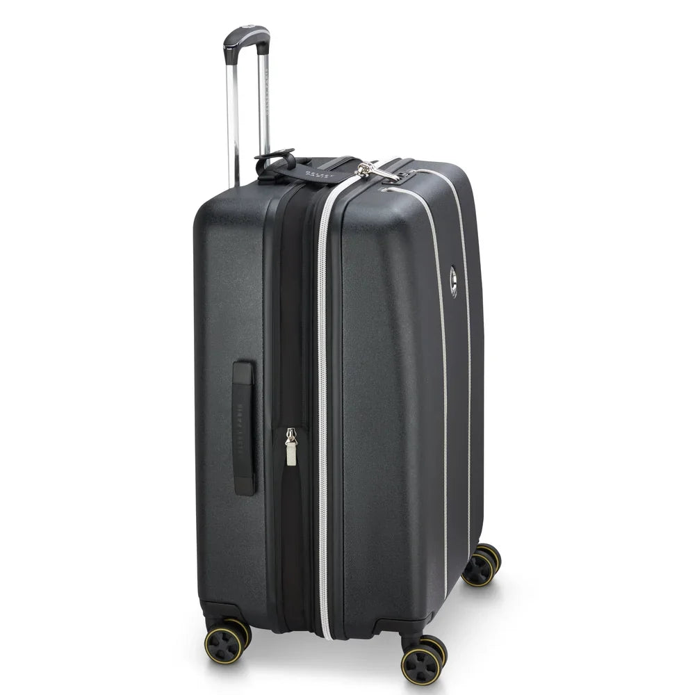 CADENCE Suitcase Check-In Expandable 66 CM BLACK/SILVER Promotional Price