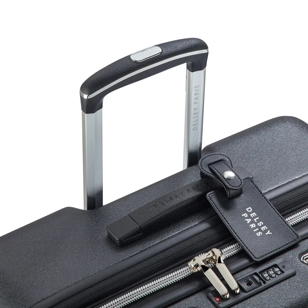CADENCE Suitcase Check-In Expandable 76 CM BLACK/SILVER Promotional Price