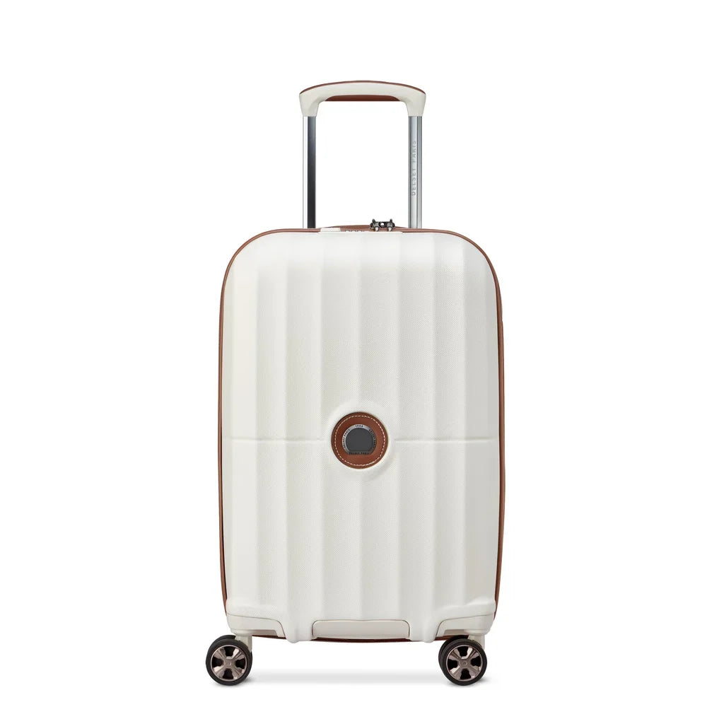 CARROUSEL 2 Suitcase Cabin Expandable 55 CM OFF WHITE Promotional Price