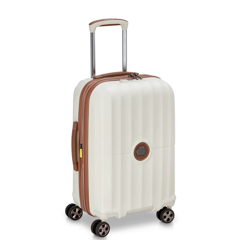 CARROUSEL 2 Suitcase Cabin Expandable 55 CM OFF WHITE Promotional Price