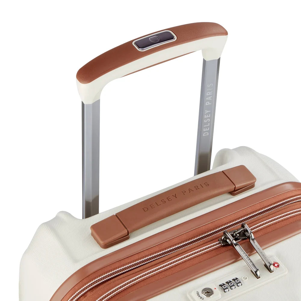 CARROUSEL 2 Suitcase Cabin Expandable 55 CM OFF WHITE Promotional Price