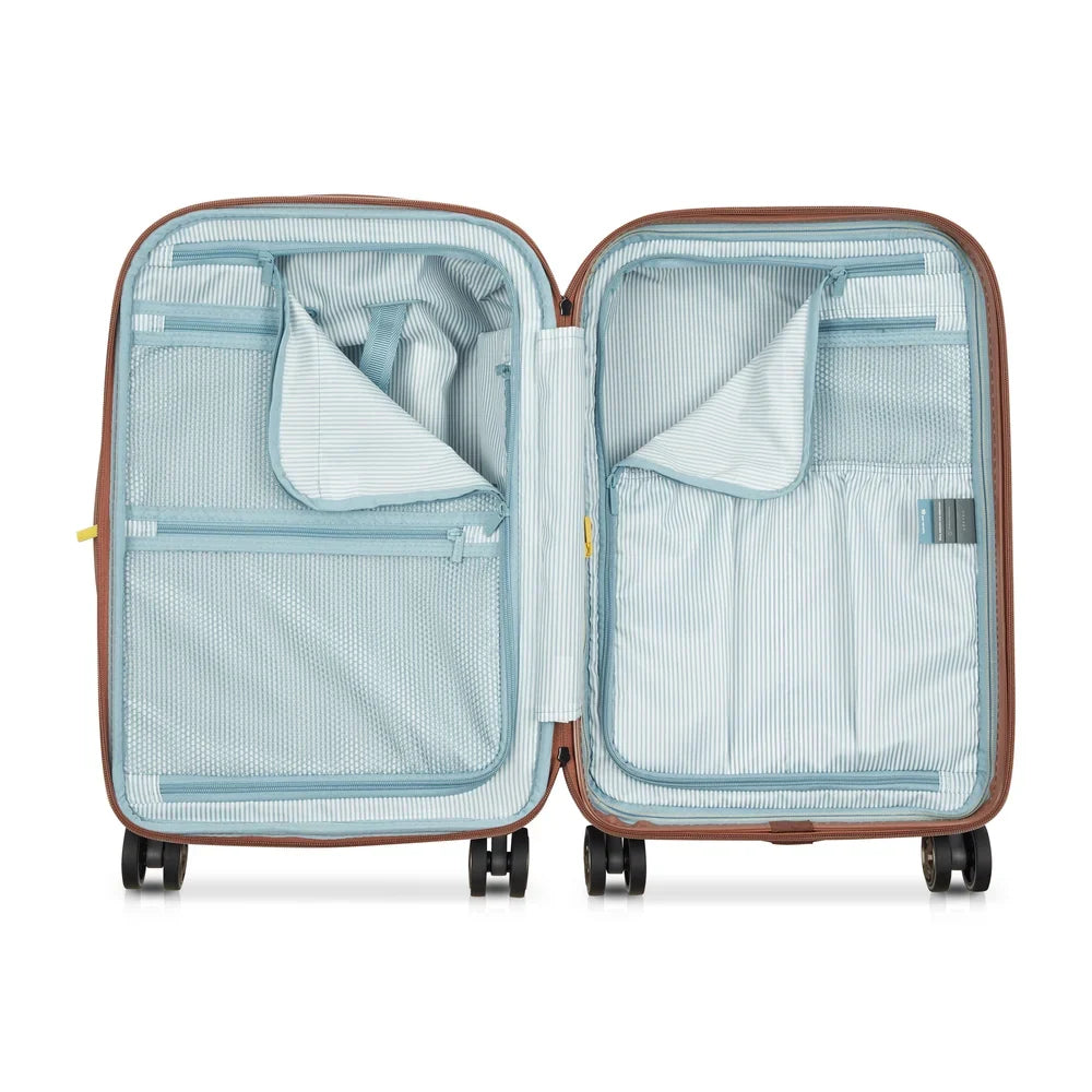 CARROUSEL 2 Suitcase Cabin Expandable 55 CM OFF WHITE Promotional Price