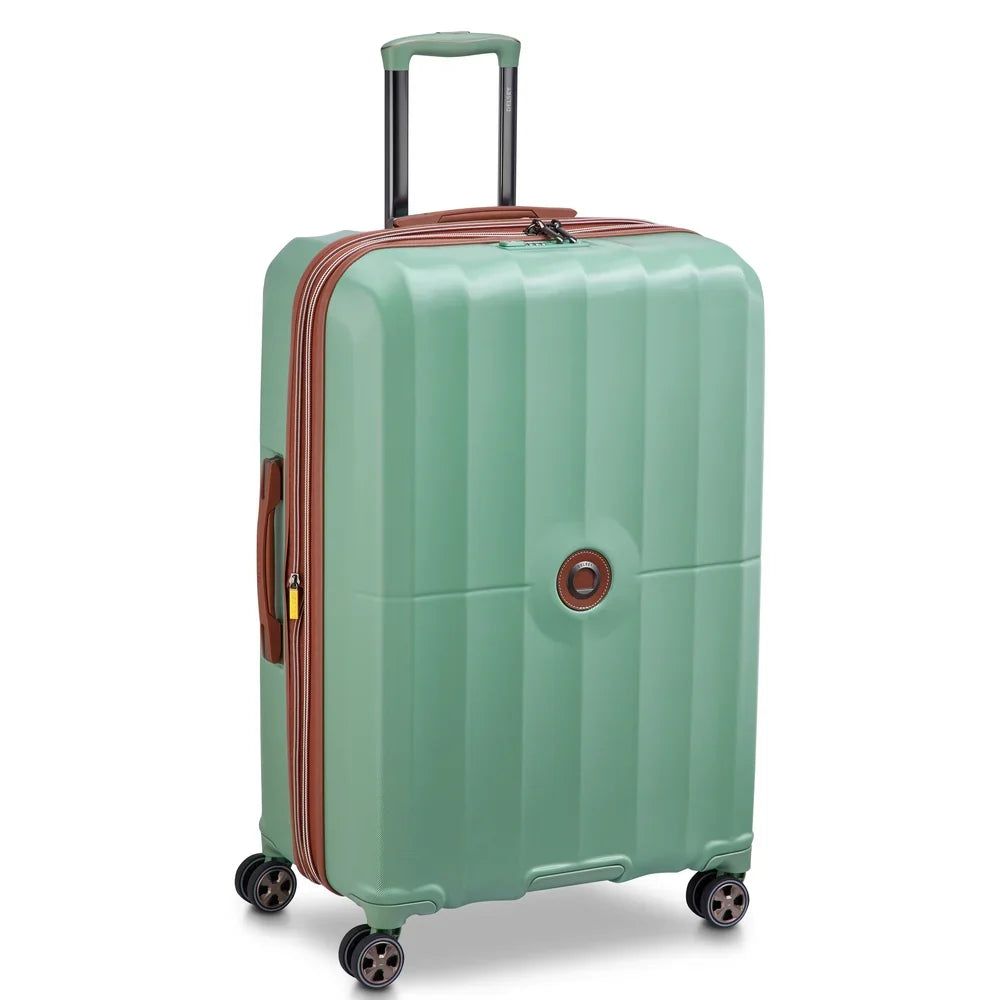 CARROUSEL 2 Suitcase Check-In Expandable 76 CM SAGE GREEN Promotional Price
