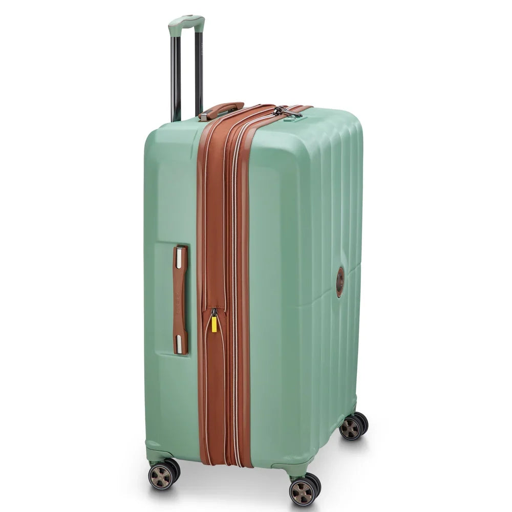 CARROUSEL 2 Suitcase Check-In Expandable 76 CM SAGE GREEN Promotional Price