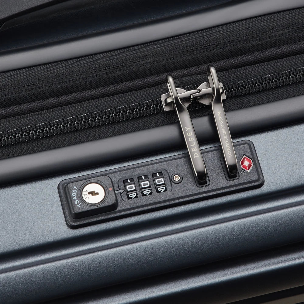 CAUMARTIN PLUS Expandable Cabin slim Suitcase 55 CM GRAPHITE Promotional Price