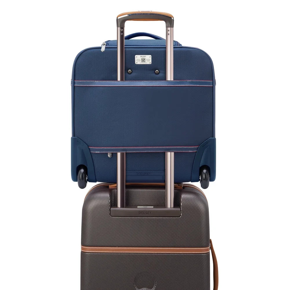 CHATELET AIR 2.0 Business Suitcase Cabin Underseater 42 CM BLUE Promotional Price