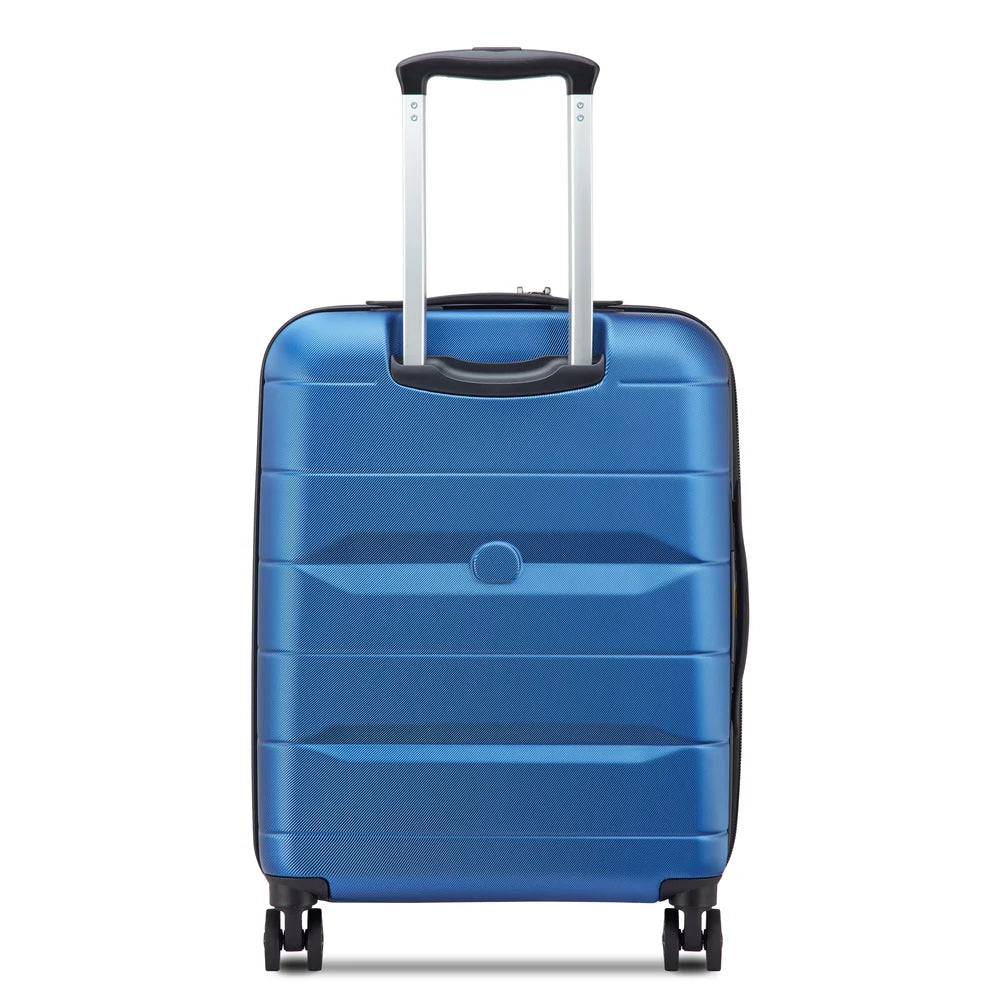COMETE 4 Suitcase Cabin slim Expandable 55 CM LIGHT BLUE Promotional Price