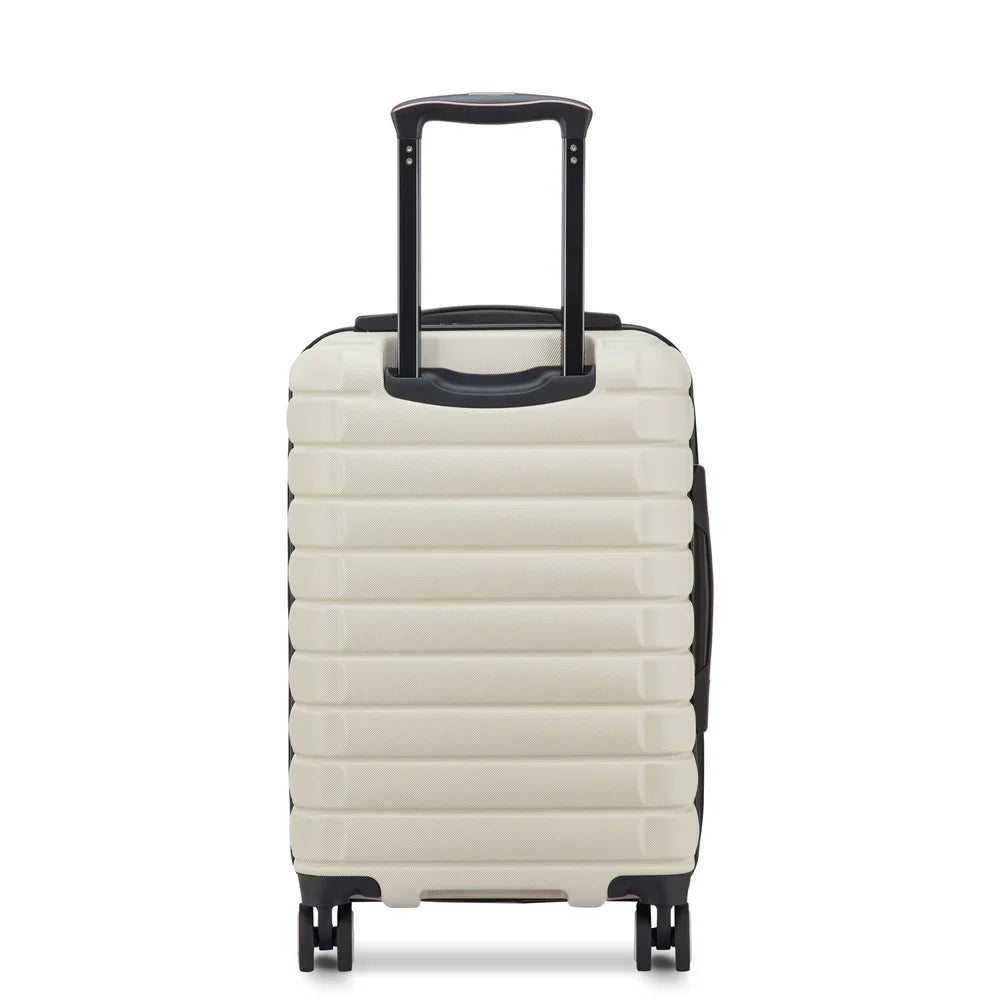 ELEGANCE Suitcase Cabin Expandable 55 CM IVORY Promotional Price