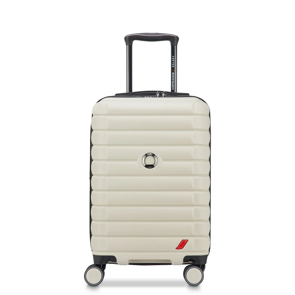 ELEGANCE Suitcase Cabin Expandable 55 CM IVORY Promotional Price