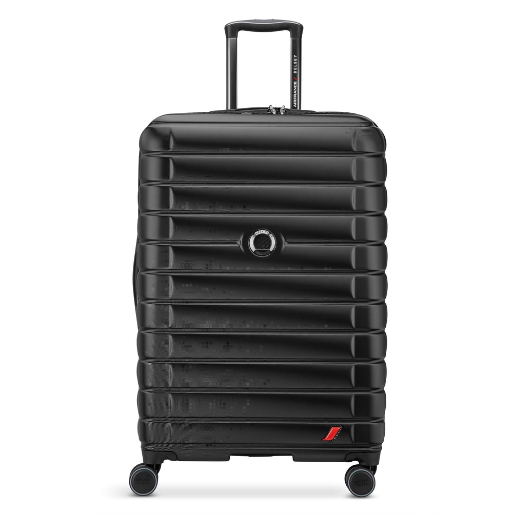 ELEGANCE Suitcase Check-In Expandable 75.5 CM BLACK Promotional Price