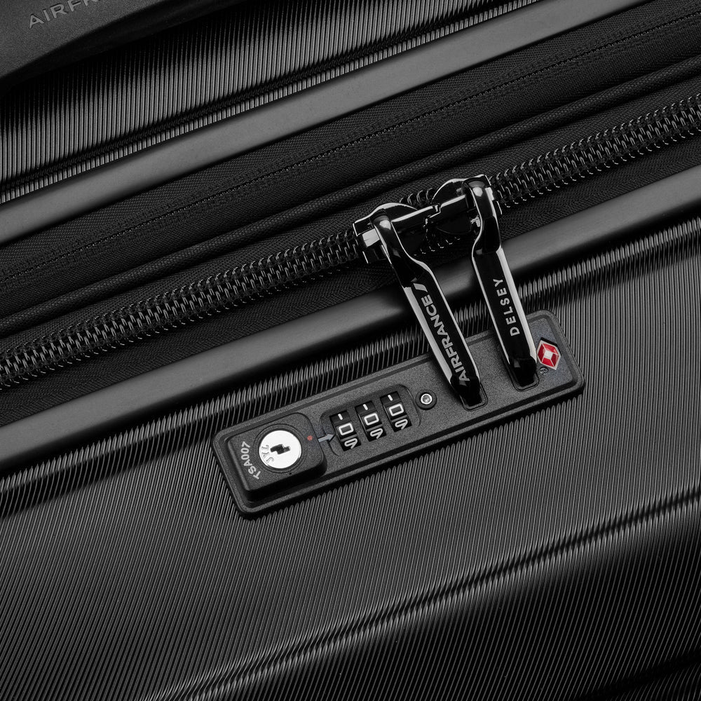 ELEGANCE Suitcase Check-In Expandable 75.5 CM BLACK Promotional Price