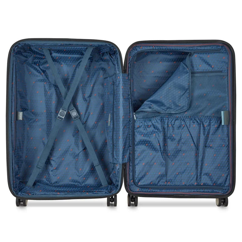 ELEGANCE Suitcase Check-In Expandable 75.5 CM BLACK Promotional Price