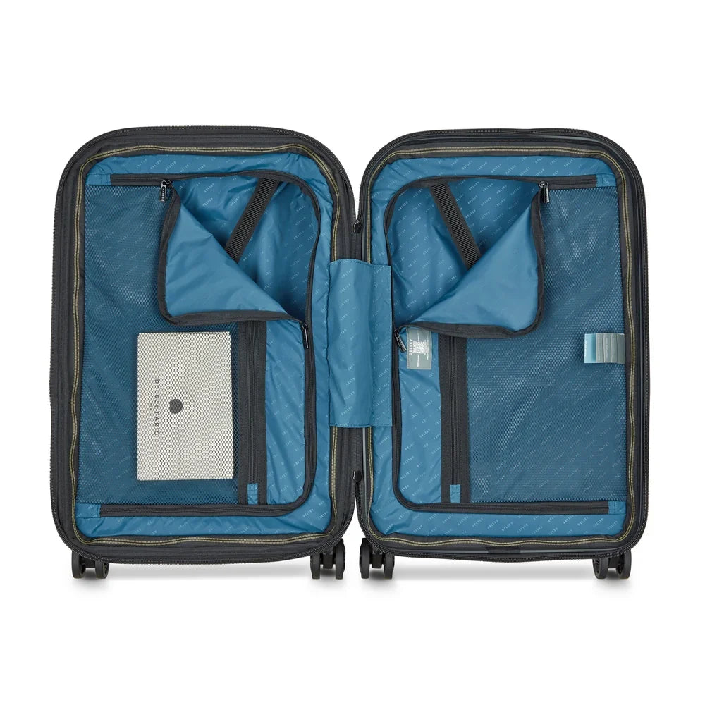 HELIUM ULTIMATE Suitcase Cabin Expandable 55 CM SILVER Promotional Price