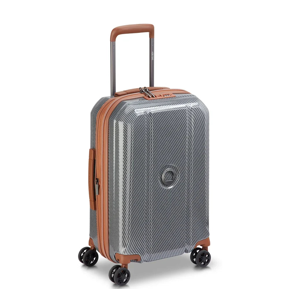 HELIUM ULTIMATE Suitcase Cabin Expandable 55 CM SILVER Promotional Price