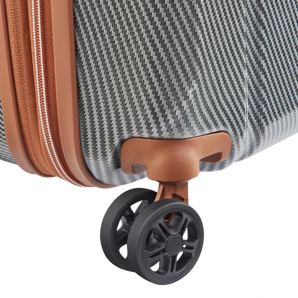 HELIUM ULTIMATE Suitcase Cabin Expandable 55 CM SILVER Promotional Price