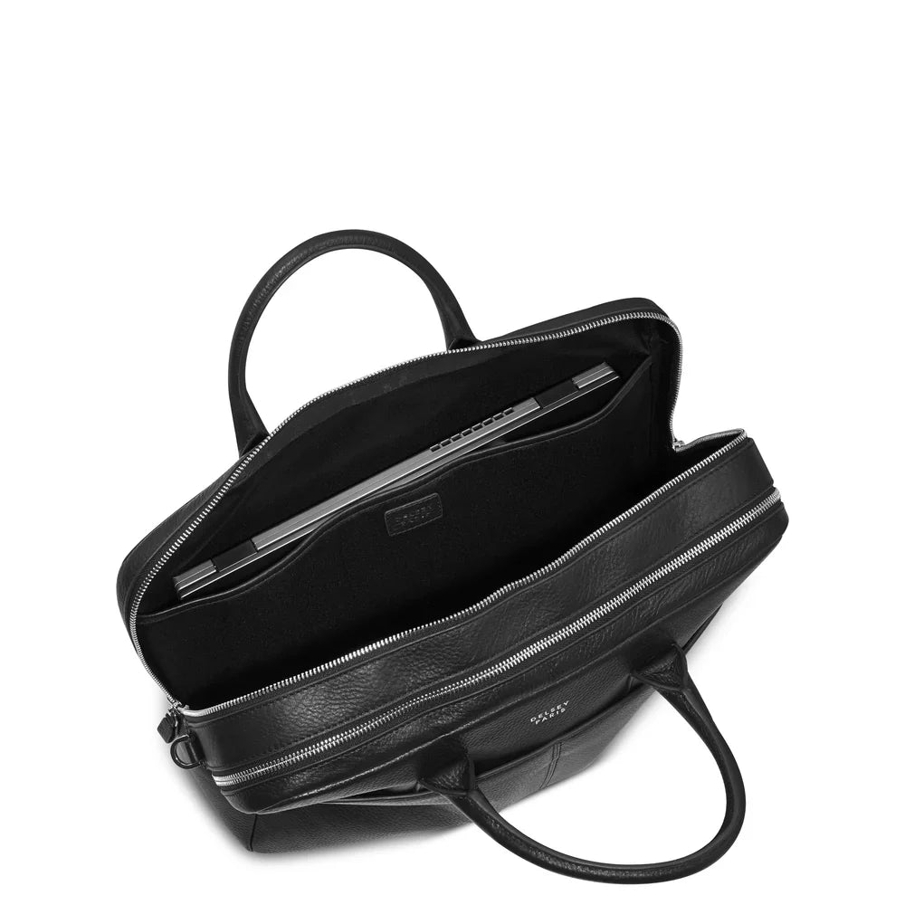 LE CUIR GRAINE Briefcase BLACK Promotional Price