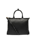LE CUIR GRAINE Tote Bag 34 CM BLACK Promotional Price