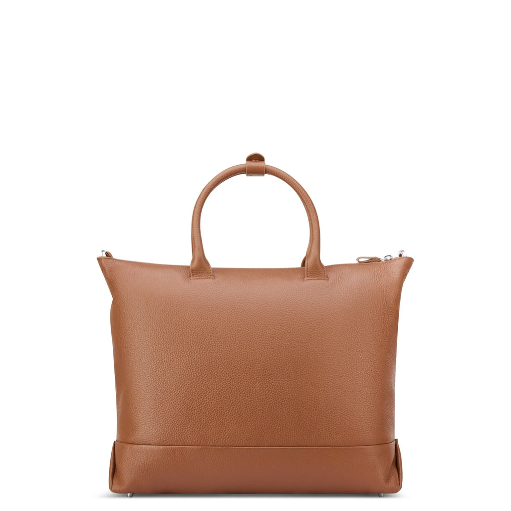 LE CUIR GRAINE Tote Bag 34 CM BLACK Promotional Price