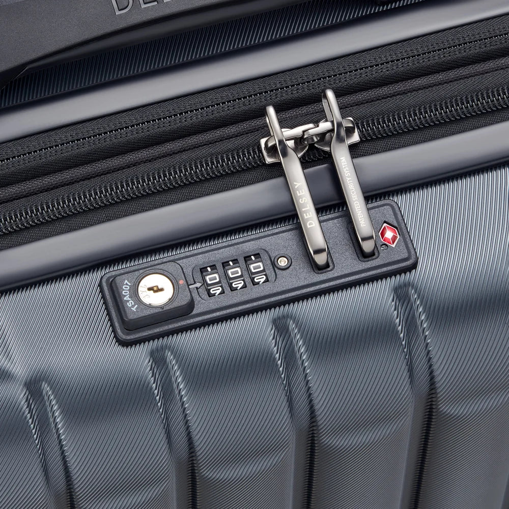 LONGITUDE Expandable Cabin Suitcase 55 CM ANTHRACITE Promotional Price