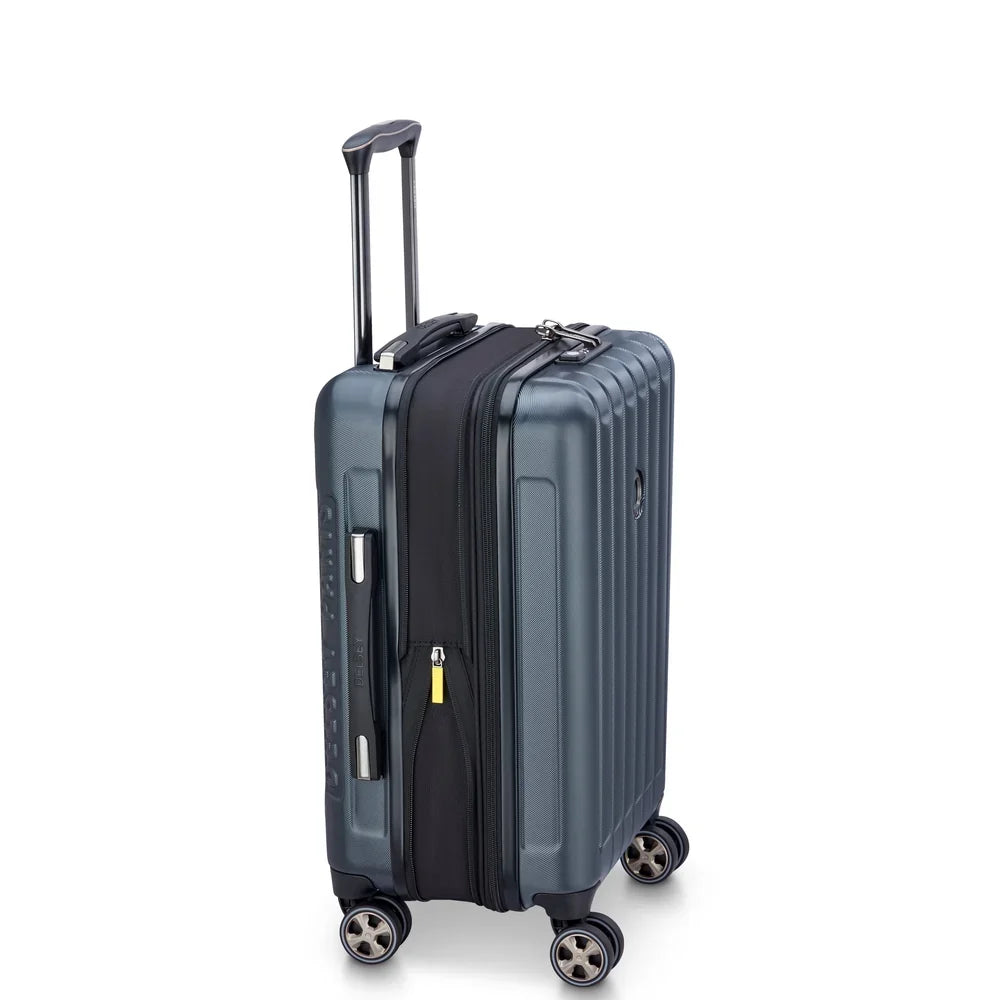 LONGITUDE Expandable Cabin Suitcase 55 CM ANTHRACITE Promotional Price