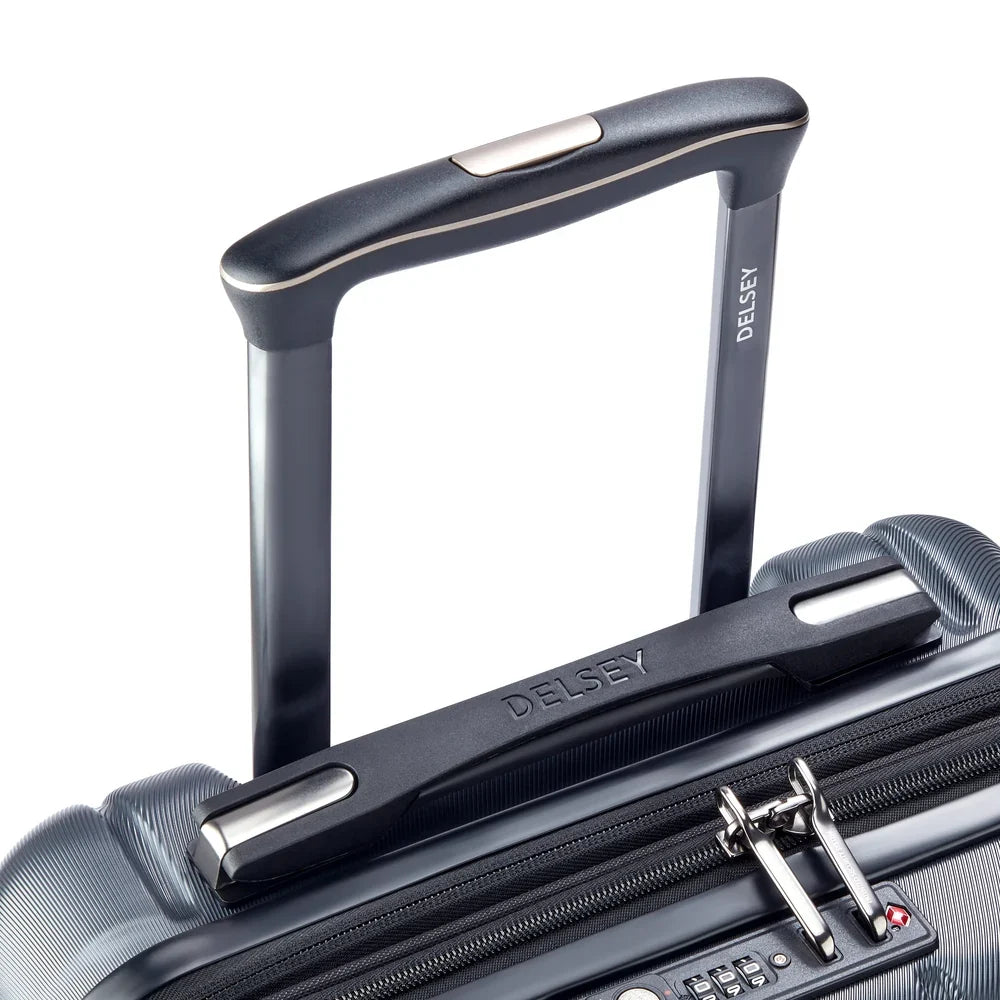 LONGITUDE Expandable Cabin Suitcase 55 CM ANTHRACITE Promotional Price